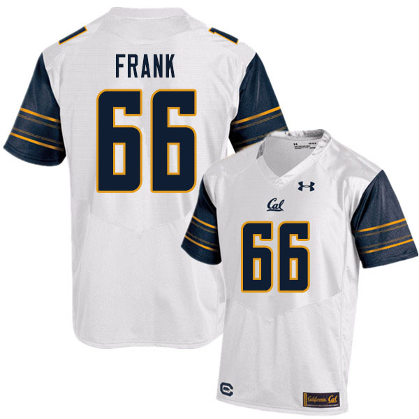 Men #66 Cal Frank Cal Bears UA College Football Jerseys Sale-White
